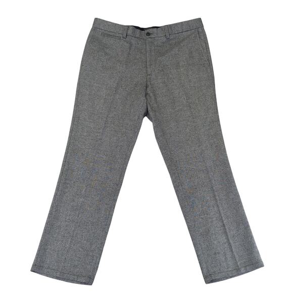 Banana Republic Aiden Nova Fides Wool Dress Pants Herringbone Men's 36x30 380533